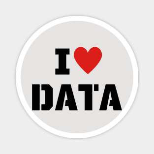 I Love Data Magnet